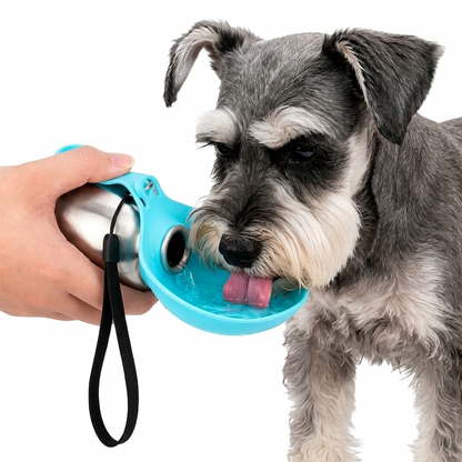 Botella de Agua Portátil para Perros